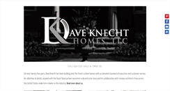 Desktop Screenshot of daveknechthomes.com